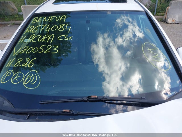 Aukcja sprzedaży 2011 Acura Csx, vin: 2HHFD5F58BH200523, numer aukcji: 12674084