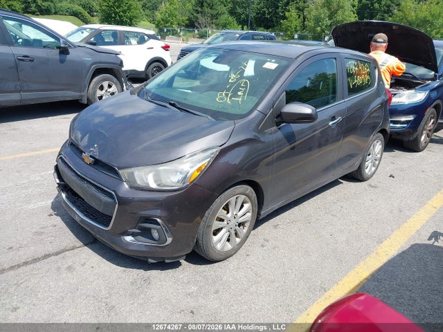 2016 Chevrolet Spark 2lt მანქანა იყიდება აუქციონზე, vin: KL8CF6SA1GC580929, აუქციონის ნომერი: 12674267