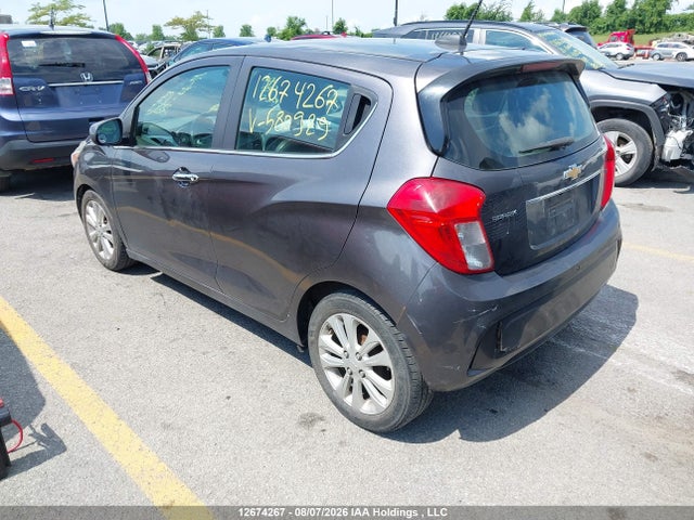 2016 Chevrolet Spark 2lt მანქანა იყიდება აუქციონზე, vin: KL8CF6SA1GC580929, აუქციონის ნომერი: 12674267
