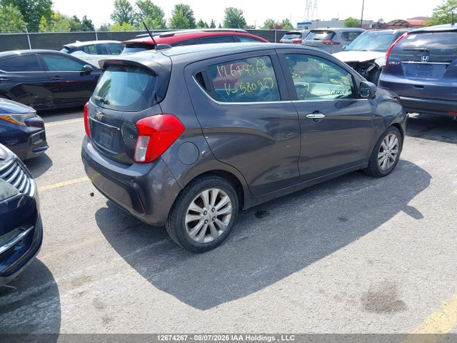 2016 Chevrolet Spark 2lt მანქანა იყიდება აუქციონზე, vin: KL8CF6SA1GC580929, აუქციონის ნომერი: 12674267