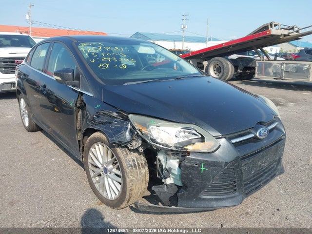 12674681 :رقم المزاد ، 1FADP3J24DL293202 vin ، 2013 Ford Focus Titanium مزاد بيع