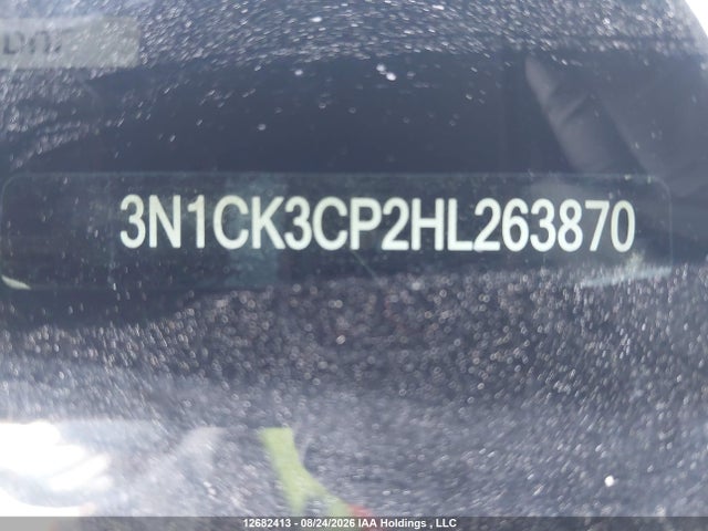 12682413 :رقم المزاد ، 3N1CK3CP2HL263870 vin ، 2017 Nissan Micra S/sr/sv مزاد بيع