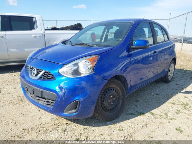 12682413 :رقم المزاد ، 3N1CK3CP2HL263870 vin ، 2017 Nissan Micra S/sr/sv مزاد بيع