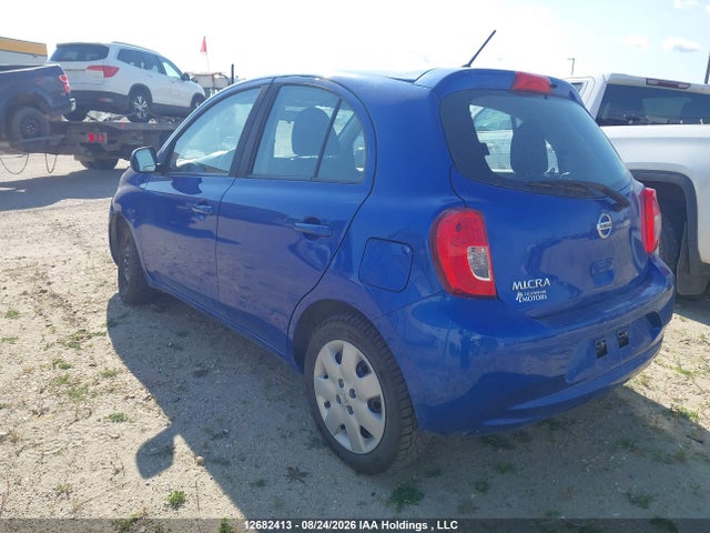 12682413 :رقم المزاد ، 3N1CK3CP2HL263870 vin ، 2017 Nissan Micra S/sr/sv مزاد بيع
