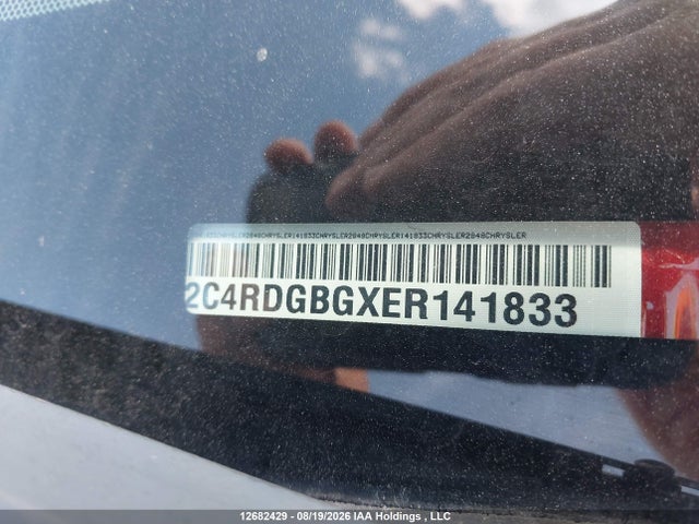 2C4RDGBGXER141833 Dodge Grand Caravan Se/sxt
