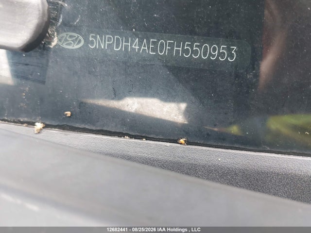 5NPDH4AE0FH550953 Hyundai Elantra