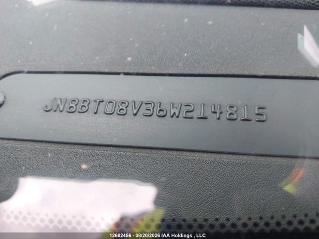 12682456 :رقم المزاد ، JN8BT08V36W214815 vin ، 2006 Nissan X-trail Xe/se مزاد بيع