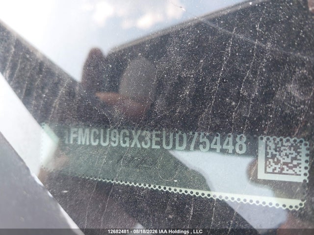Aukcja sprzedaży 2014 Ford Escape Se, vin: 1FMCU9GX3EUD75448, numer aukcji: 12682481
