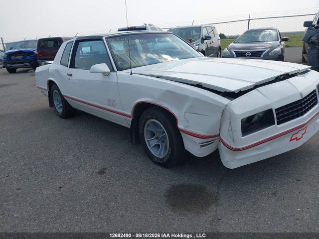 Aukcja sprzedaży 1987 Chevrolet Monte Carlo, vin: 1G1GZ11G9HP115245, numer aukcji: 12682490