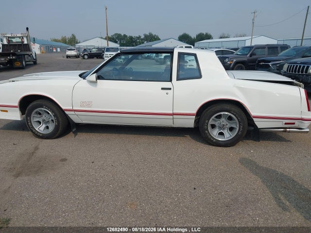 Aukcja sprzedaży 1987 Chevrolet Monte Carlo, vin: 1G1GZ11G9HP115245, numer aukcji: 12682490