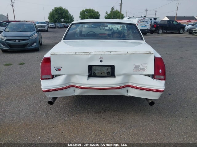Aukcja sprzedaży 1987 Chevrolet Monte Carlo, vin: 1G1GZ11G9HP115245, numer aukcji: 12682490