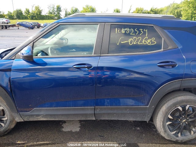 Продажа на аукционе авто 2022 Chevrolet Trailblazer Lt, vin: KL79MPSL2NB022683, номер лота: 12682539