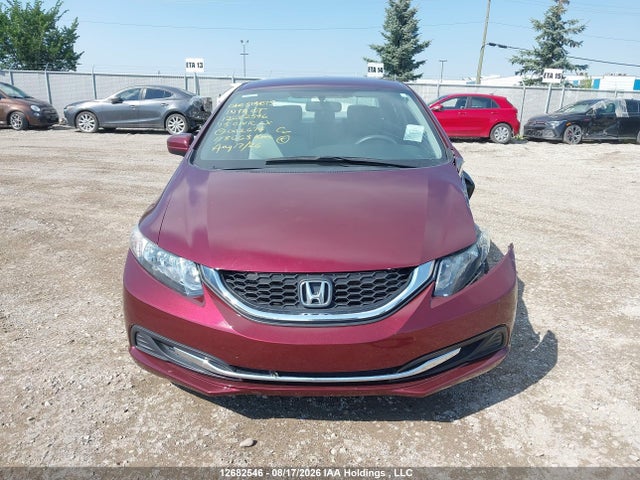12682546 :رقم المزاد ، 2HGFB2F46FH002674 vin ، 2015 Honda Civic Lx مزاد بيع