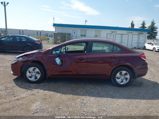 12682546 :رقم المزاد ، 2HGFB2F46FH002674 vin ، 2015 Honda Civic Lx مزاد بيع