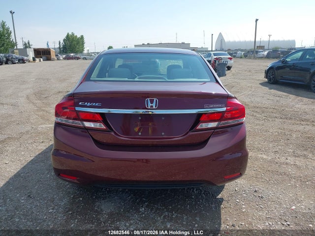 12682546 :رقم المزاد ، 2HGFB2F46FH002674 vin ، 2015 Honda Civic Lx مزاد بيع