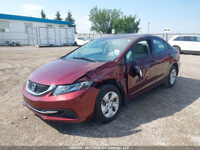 12682546 :رقم المزاد ، 2HGFB2F46FH002674 vin ، 2015 Honda Civic Lx مزاد بيع