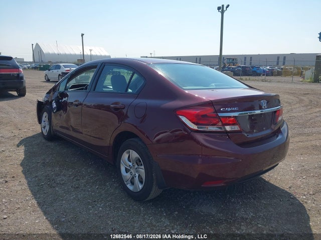 12682546 :رقم المزاد ، 2HGFB2F46FH002674 vin ، 2015 Honda Civic Lx مزاد بيع