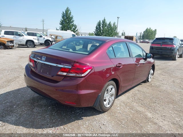 12682546 :رقم المزاد ، 2HGFB2F46FH002674 vin ، 2015 Honda Civic Lx مزاد بيع