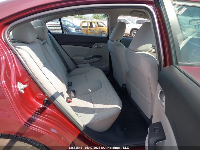 12682546 :رقم المزاد ، 2HGFB2F46FH002674 vin ، 2015 Honda Civic Lx مزاد بيع
