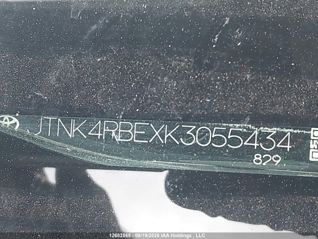 Продажа на аукционе авто 2019 Toyota Corolla Se/xse, vin: JTNK4RBEXK3055434, номер лота: 12682565