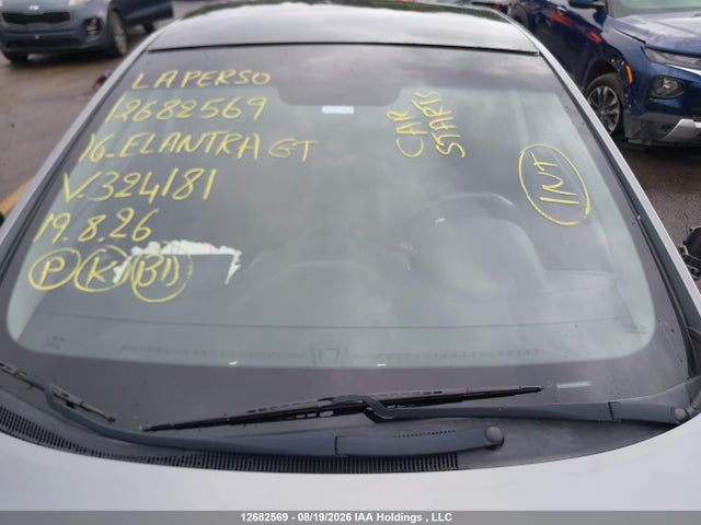 Продажа на аукционе авто 2016 Hyundai Elantra Gt, vin: KMHD35LH7GU324181, номер лота: 12682569