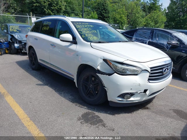 12672990 :رقم المزاد ، 5N1AL0MMXEC526078 vin ، 2014 Infiniti Qx60 مزاد بيع