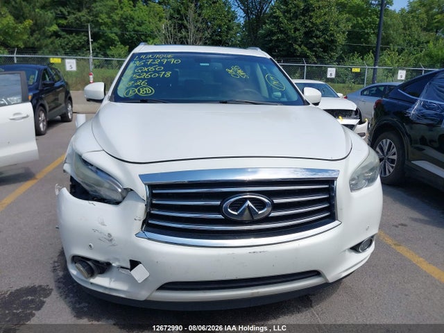 12672990 :رقم المزاد ، 5N1AL0MMXEC526078 vin ، 2014 Infiniti Qx60 مزاد بيع