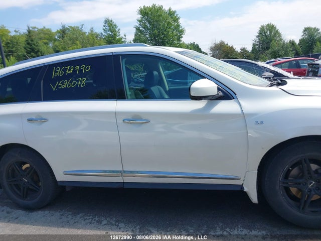 12672990 :رقم المزاد ، 5N1AL0MMXEC526078 vin ، 2014 Infiniti Qx60 مزاد بيع