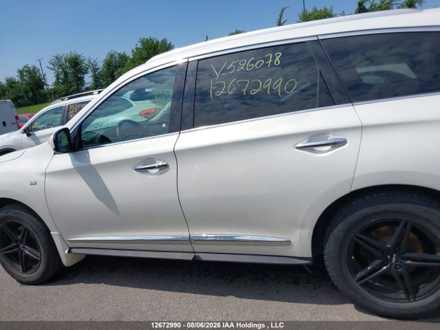12672990 :رقم المزاد ، 5N1AL0MMXEC526078 vin ، 2014 Infiniti Qx60 مزاد بيع