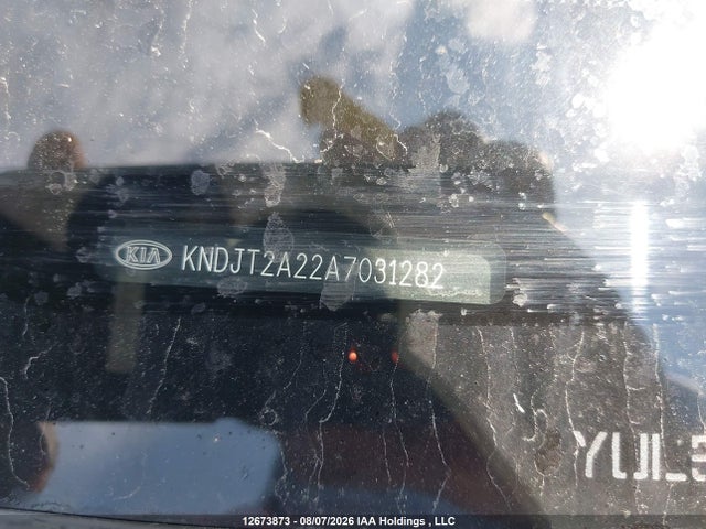 2010 Kia Soul 2.0l 2u/2.0l 4u/2.0l 4u Burner/2.0l 4u Retro/2.0l 4u Sx მანქანა იყიდება აუქციონზე, vin: KNDJT2A22A7031282, აუქციონის ნომერი: 12673873
