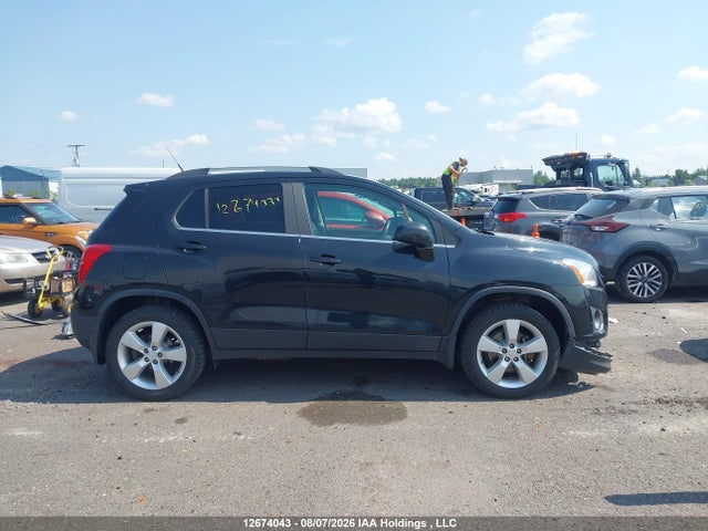 2014 Chevrolet Trax Ltz მანქანა იყიდება აუქციონზე, vin: 3GNCJSSB3EL121997, აუქციონის ნომერი: 12674043