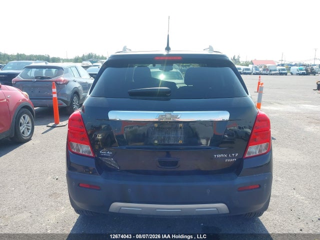 2014 Chevrolet Trax Ltz მანქანა იყიდება აუქციონზე, vin: 3GNCJSSB3EL121997, აუქციონის ნომერი: 12674043