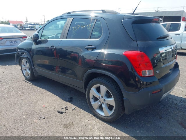 2014 Chevrolet Trax Ltz მანქანა იყიდება აუქციონზე, vin: 3GNCJSSB3EL121997, აუქციონის ნომერი: 12674043