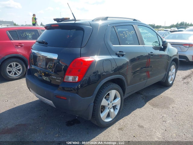 2014 Chevrolet Trax Ltz მანქანა იყიდება აუქციონზე, vin: 3GNCJSSB3EL121997, აუქციონის ნომერი: 12674043