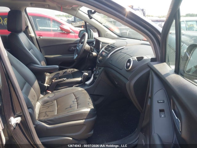 2014 Chevrolet Trax Ltz მანქანა იყიდება აუქციონზე, vin: 3GNCJSSB3EL121997, აუქციონის ნომერი: 12674043