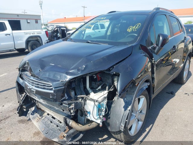2014 Chevrolet Trax Ltz მანქანა იყიდება აუქციონზე, vin: 3GNCJSSB3EL121997, აუქციონის ნომერი: 12674043