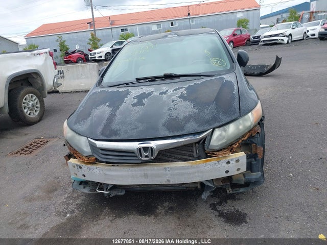 12677851 :رقم المزاد ، 2HGFB2E40CH050913 vin ، 2012 Honda Civic Lx مزاد بيع
