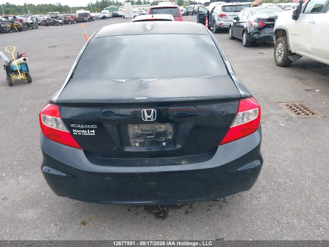 12677851 :رقم المزاد ، 2HGFB2E40CH050913 vin ، 2012 Honda Civic Lx مزاد بيع