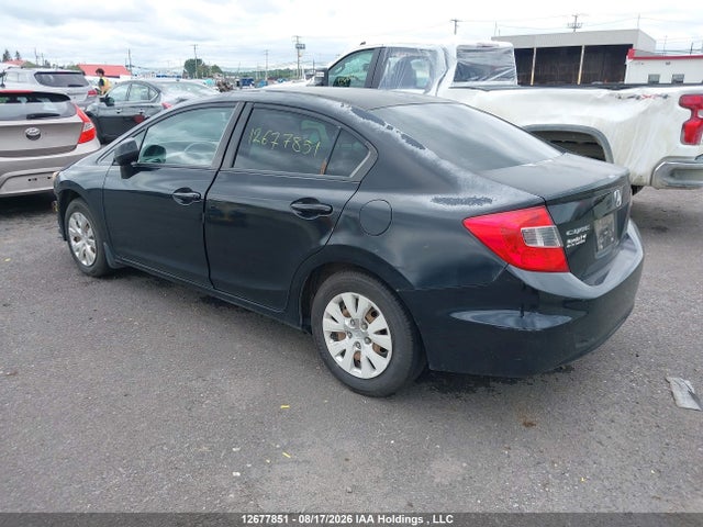 12677851 :رقم المزاد ، 2HGFB2E40CH050913 vin ، 2012 Honda Civic Lx مزاد بيع