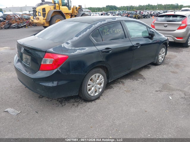 12677851 :رقم المزاد ، 2HGFB2E40CH050913 vin ، 2012 Honda Civic Lx مزاد بيع