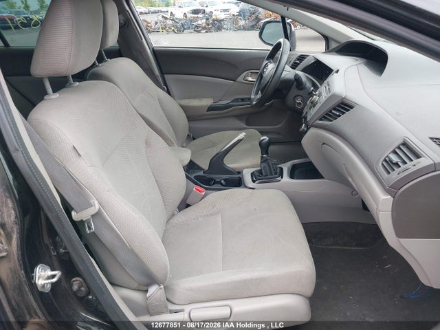 12677851 :رقم المزاد ، 2HGFB2E40CH050913 vin ، 2012 Honda Civic Lx مزاد بيع