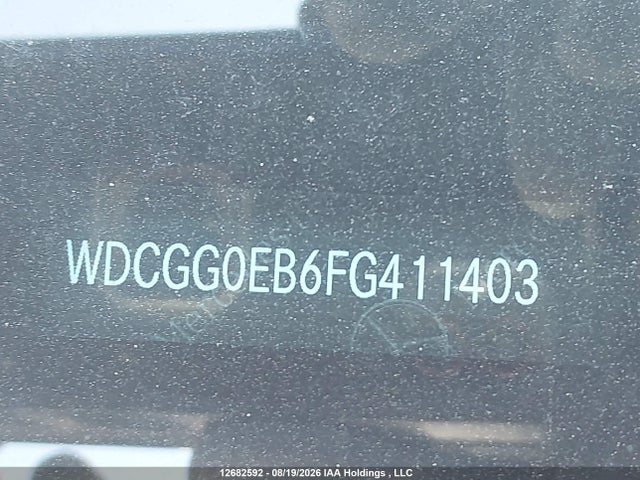 WDCGG0EB6FG411403 Mercedes-Benz Glk 250 Bluetec