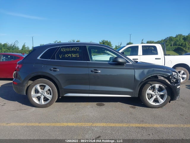 12682622 :رقم المزاد ، WA1BNAFY6J2109303 vin ، 2018 Audi Q5 2.0t Progressiv مزاد بيع