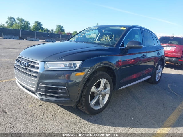 12682622 :رقم المزاد ، WA1BNAFY6J2109303 vin ، 2018 Audi Q5 2.0t Progressiv مزاد بيع