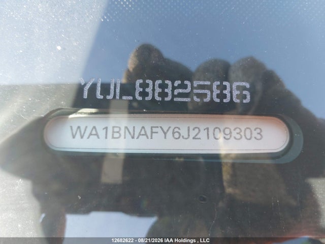12682622 :رقم المزاد ، WA1BNAFY6J2109303 vin ، 2018 Audi Q5 2.0t Progressiv مزاد بيع
