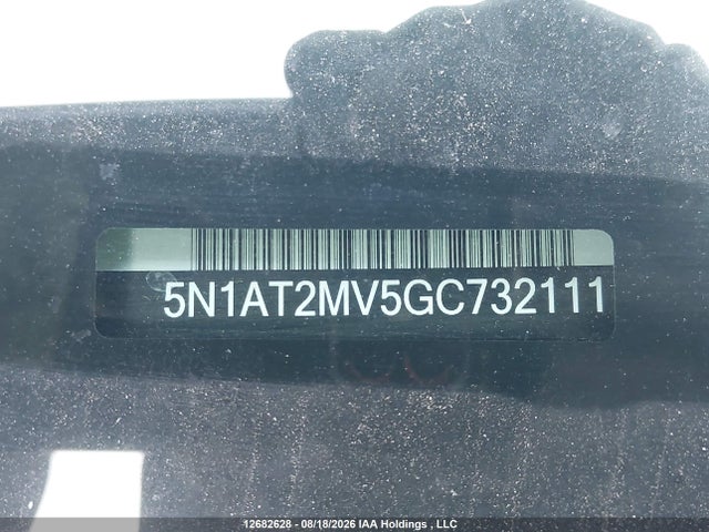 Продаж на аукціоні авто 2016 Nissan Rogue S/sl/sv, vin: 5N1AT2MV5GC732111, номер лоту: 12682628