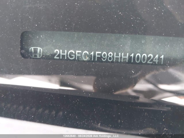 2HGFC1F98HH100241 Honda Civic Touring