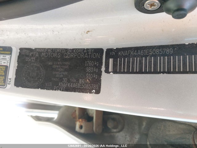 Продажа на аукционе авто 2014 Kia Forte 1.8l Lx/1.8l Lx+/1.8l Se, vin: KNAFK4A61E5085789, номер лота: 12682691