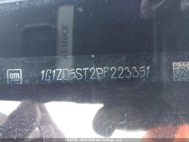 1G1ZD5ST2PF223351 Chevrolet MALIBU 1LT