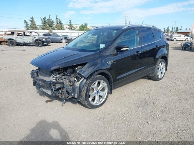 12682770 :رقم المزاد ، 1FMCU9J98JUA45471 vin ، 2018 Ford Escape Titanium مزاد بيع